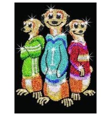Набір для творчості Sequin Art RED Rascals Meerkats (SA1008)