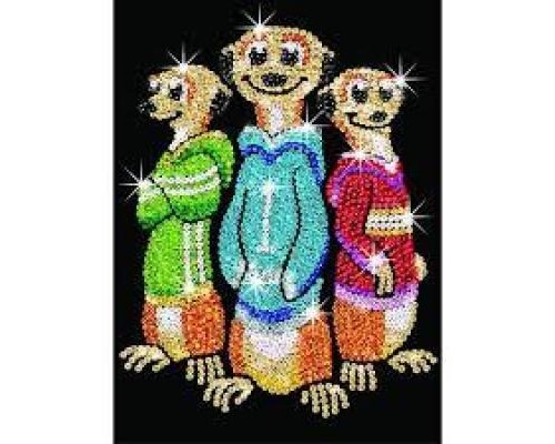 Набір для творчості Sequin Art RED Rascals Meerkats (SA1008) Набір для творчості Sequin Art RED Rascals Meerkats (SA1008)