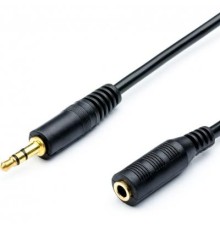 Кабель мультимедійний mini-Jack (male-female) 0.8m Atcom (16846)
