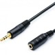 Кабель мультимедійний mini-Jack (male-female) 0.8m Atcom (16846) 