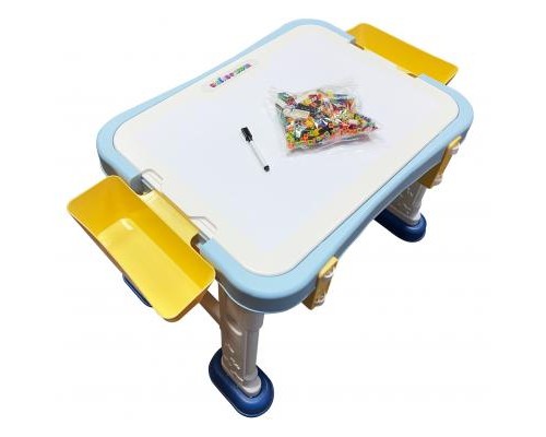 Дитячий стіл Microlab Toys Конструктор Ігровий Центр + 1 стілець (GT-15)