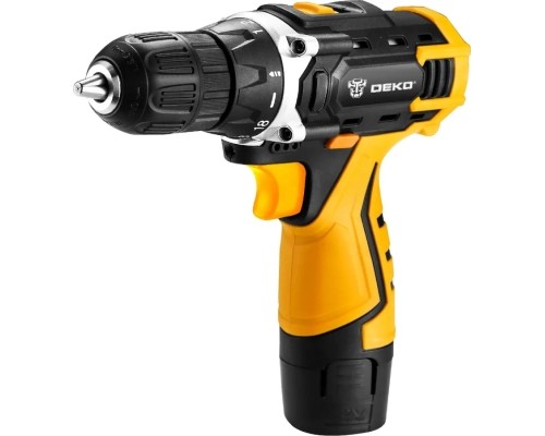 Шуруповерт Deko DKCD12FU-LI + набір 104 інструментів в кейсі (12182)