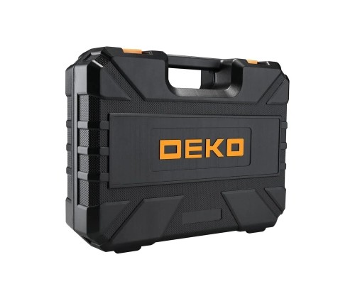 Шуруповерт Deko DKCD12FU-LI + набір 104 інструментів в кейсі (12182)