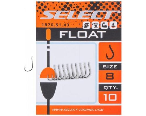 Гачок Select Float 10 (10 шт/уп) (1870.51.42)