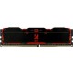 Модуль пам'яті для комп'ютера DDR4 16GB 3200 MHz IRDM X Black Goodram (IR-X3200D464L16A/16G)