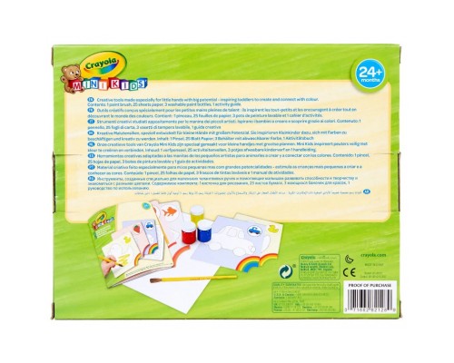 Набір для творчості Crayola Washable Mini Kids Набір для малювання фарбами (256698.006)