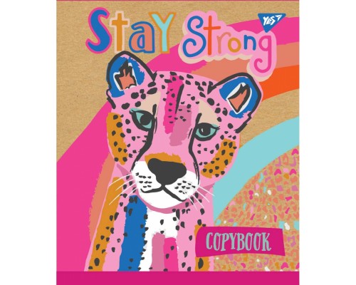 Зошит Yes А5 Rainbow Animal Крафт 18 аркушів лінія 5 дизайнів (765093)