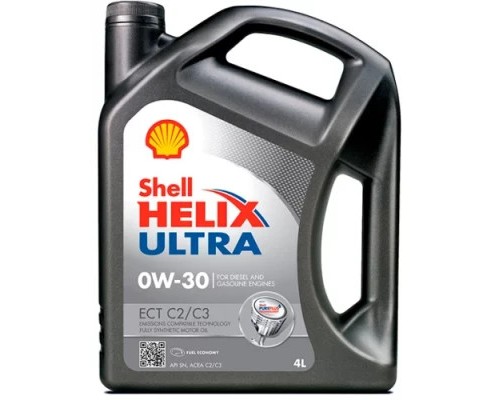 Моторна олива Shell Helix Ultra ECT С2/С3 0W30 4л (4689)