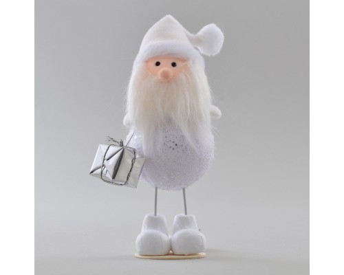 Новорічна фігурка YES! Fun дід Мороз декорований сріблом (973413)