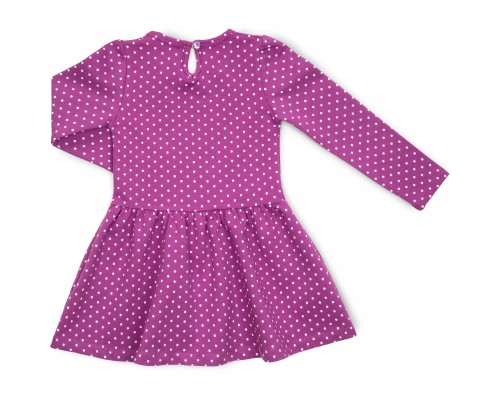 Плаття дитяче Breeze в горошок (16623-98G-purple)