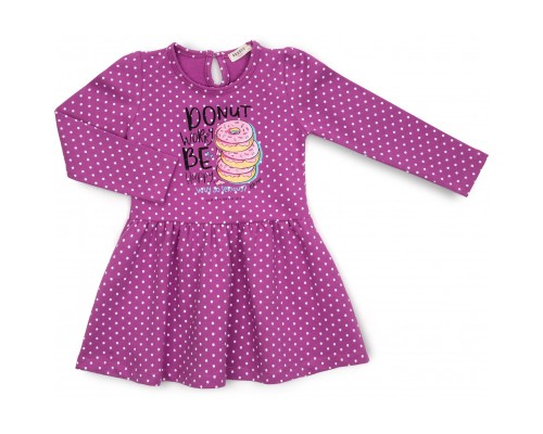 Плаття дитяче Breeze в горошок (16623-98G-purple)