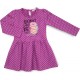 Плаття дитяче Breeze в горошок (16623-98G-purple)