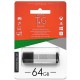 USB флеш накопичувач T&G 64GB 121 Vega Series Silver USB 2.0 (TG121-64GBSL) 