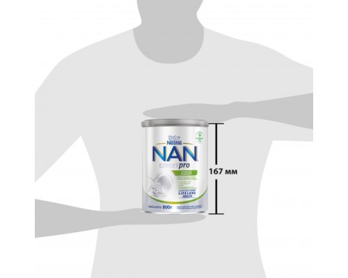 Дитяча суміш Nestle NAN Потрійний комфорт з народження 800 г (7613036447904)