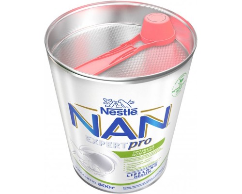 Дитяча суміш Nestle NAN Потрійний комфорт з народження 800 г (7613036447904)