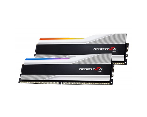 Модуль пам'яті для комп'ютера DDR5 32GB (2x16GB) 5600 MHz Trident Z5 RGB Silver G.Skill (F5-5600J3636C16GX2-TZ5RS)