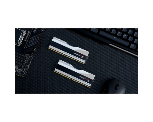 Модуль пам'яті для комп'ютера DDR5 32GB (2x16GB) 5600 MHz Trident Z5 RGB Silver G.Skill (F5-5600J3636C16GX2-TZ5RS)