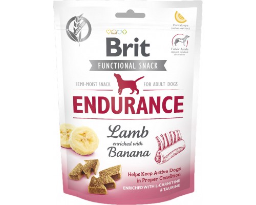 Ласощі для собак Brit Care Endurance ягня з бананом 150 г (8595602540006)