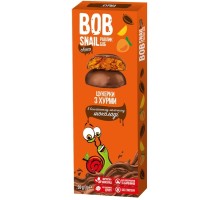 Цукерка Bob Snail Равлик Боб з хурми в молочному шоколаді 30 г (4820219342656)