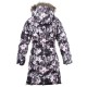 Пальто дитяче Huppa YASMINE 12020055 білий з принтом 122 (4741468682280)
