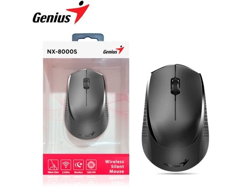 Мишка Genius NX-8000 Silent Wireless Black (31030025400)