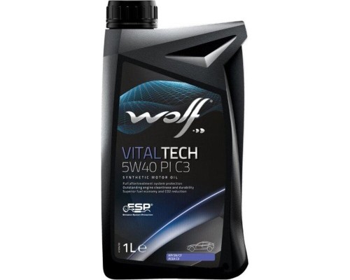 Моторна олива Wolf VITALTECH 5W40 PI C3 1л (8302817)