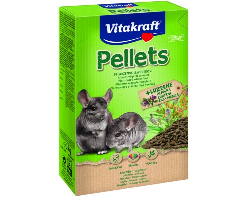 Корм для гризунів Vitakraft Pellets для шиншил 1 кг (4008239250766)