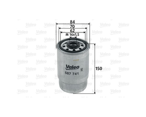 Фільтр паливний Valeo 587741