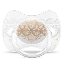 Пустушка Suavinex Couture 0-4 міс сіра (304205)