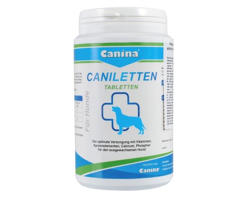 Вітаміни для собак Canina Caniletten 300 г 150 таблеток (4027565120307)