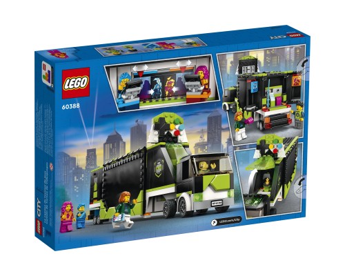 Конструктор LEGO City Вантажівка для ігрового турне 344 деталі (60388)