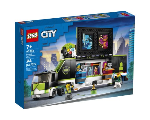 Конструктор LEGO City Вантажівка для ігрового турне 344 деталі (60388)