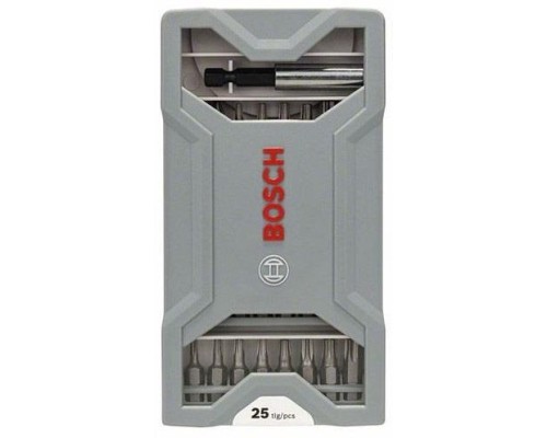 Набір біт Bosch Mini X-Line Extra Hard, з тримачем, 25 шт (2.607.017.037)