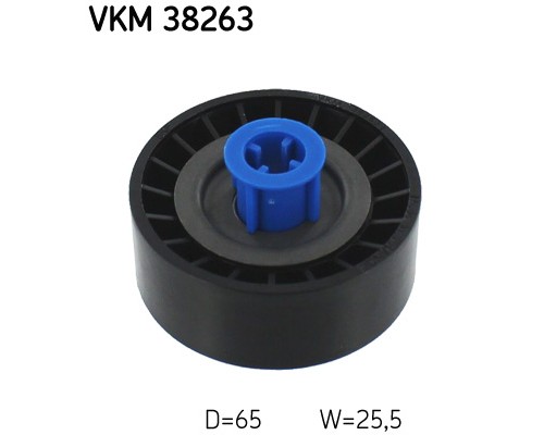 Ролик натягувача ременя SKF VKM 38263