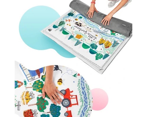 Дитячий килимок Kinderkraft намет 3 в 1 Little Gardener (5902533918171) Дитячий килимок Kinderkraft намет 3 в 1 Little Gardener (5902533918171)