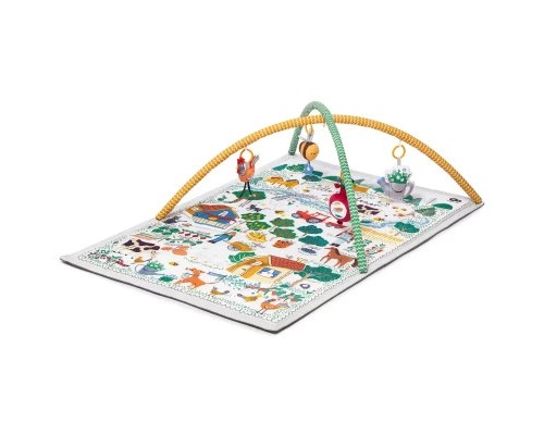 Дитячий килимок Kinderkraft намет 3 в 1 Little Gardener (5902533918171) Дитячий килимок Kinderkraft намет 3 в 1 Little Gardener (5902533918171)