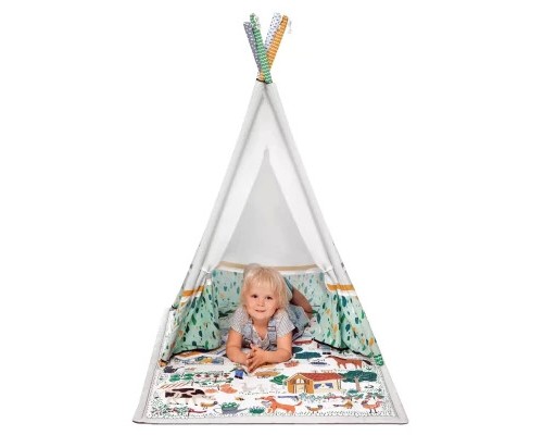 Дитячий килимок Kinderkraft намет 3 в 1 Little Gardener (5902533918171) Дитячий килимок Kinderkraft намет 3 в 1 Little Gardener (5902533918171)