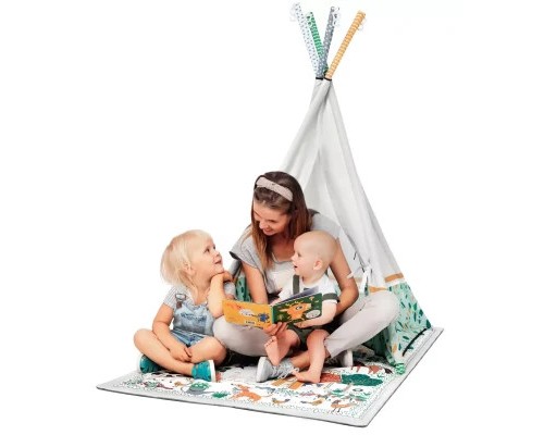 Дитячий килимок Kinderkraft намет 3 в 1 Little Gardener (5902533918171) Дитячий килимок Kinderkraft намет 3 в 1 Little Gardener (5902533918171)