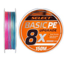 Шнур Select Basic PE 8x 150m Multi Color 0.6/0.10mm 12lb/5.5kg (1870.31.42)