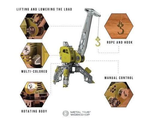 Конструктор Metal Time колекційна модель Mighty Machine (MT055)