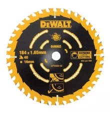 Диск пильний DeWALT EXTREME, 184 х 16 мм, 40 z, ATB, 18 град, універсальне застосування (DT10303)