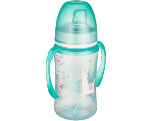 Поїльник-непроливайка Canpol babies EasyStart 240 мл -Sweet fun зелена (35/208_gre)