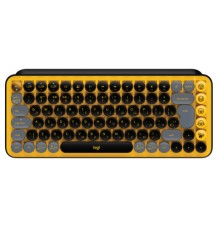 Клавіатура Logitech POP Keys Wireless Mechanical Keyboard UA Blast Yellow (920-010735)