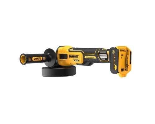 Шліфувальна машина DeWALT 18В XR Li-lon, 125мм, 3000-9000 об/хв, TSTAK (без АКБ та ЗП) (DCG409VSNT)