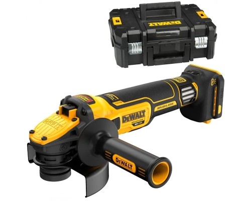 Шліфувальна машина DeWALT 18В XR Li-lon, 125мм, 3000-9000 об/хв, TSTAK (без АКБ та ЗП) (DCG409VSNT)