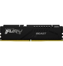 Модуль пам'яті для комп'ютера DDR5 32GB 6000 MHz Beast Black Kingston Fury (ex.HyperX) (KF560C40BB-32)