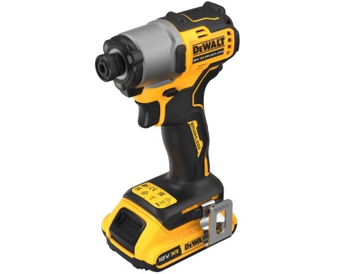 Шуруповерт DeWALT 18 В XR Li-lon, 2x2Ah, безщітковий, 192 Нм, TSTAK (DCF840D2T)