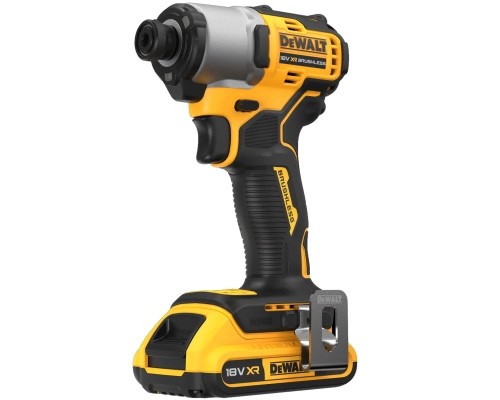 Шуруповерт DeWALT 18 В XR Li-lon, 2x2Ah, безщітковий, 192 Нм, TSTAK (DCF840D2T)