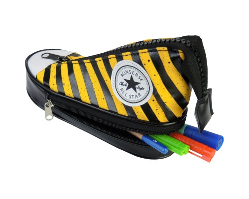 Пенал Cool For School 2 відділення Жовтий (CF6296-yellow) Пенал Cool For School 2 відділення Жовтий (CF6296-yellow)