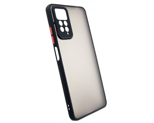 Чохол до мобільного телефона Dengos Matte Xiaomi Redmi Note 12 Pro 4g (black) (DG-TPU-MATT-122)